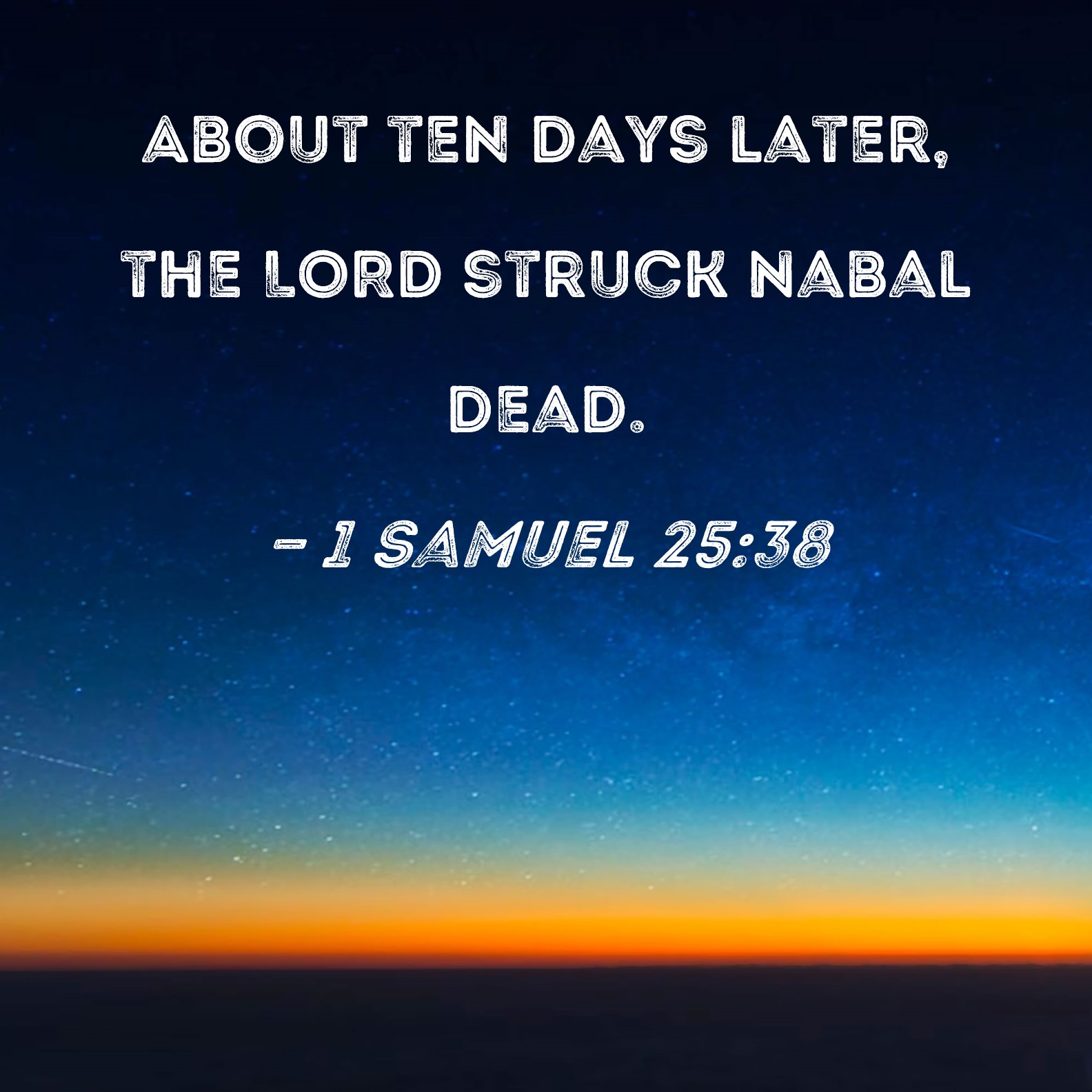 1 Samuel 25:238
