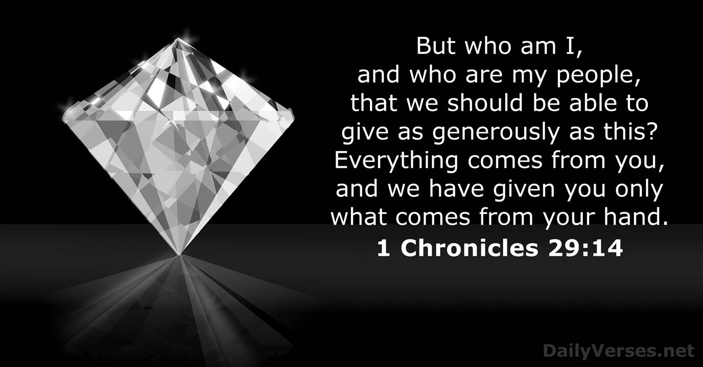 10+ Bible Verses From 1 Chronicles 29 For Wisdom