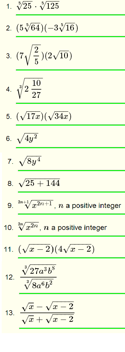 10 Fraction Secrets To Simplify Radicals