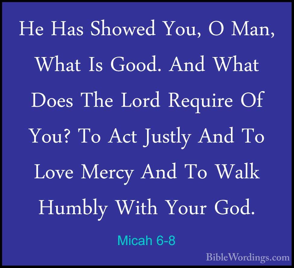 10 Micah 6 8 Hebrew Secrets To Spiritual Growth
