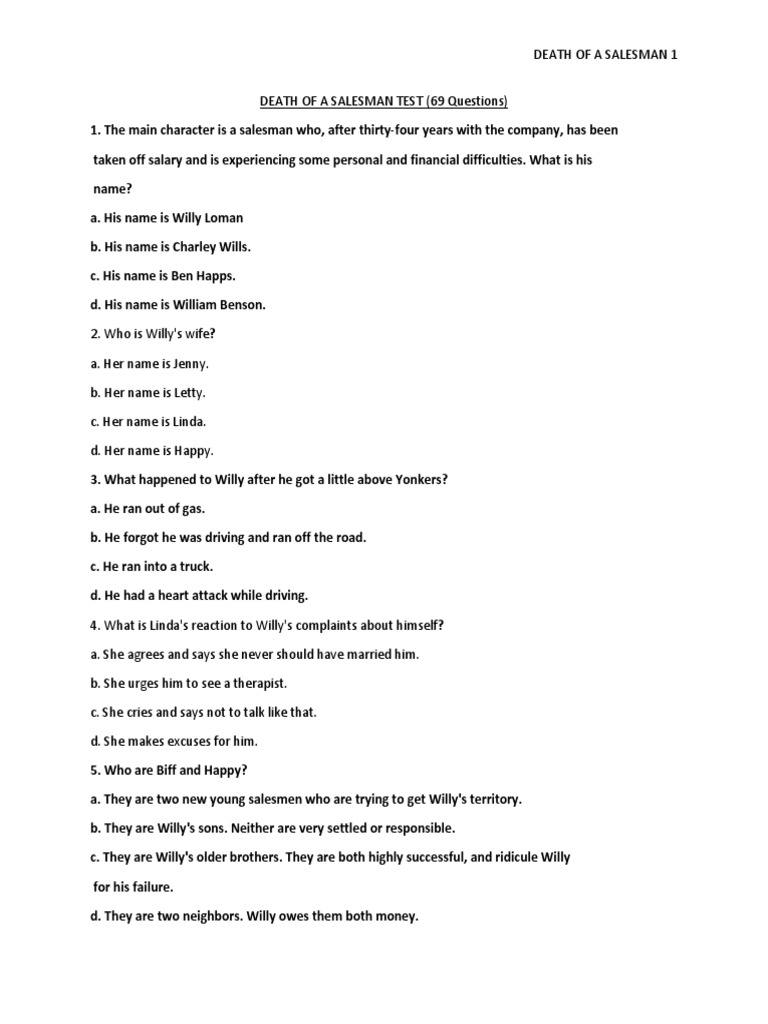 10 Salesman Test Secrets To Pass Easily