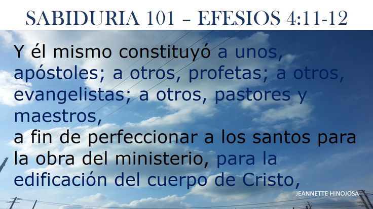 12 Efesios 4 11 12 Principles For Spiritual Growth