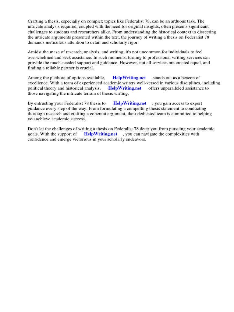 12 Federalist 78 Insights For Better Understanding