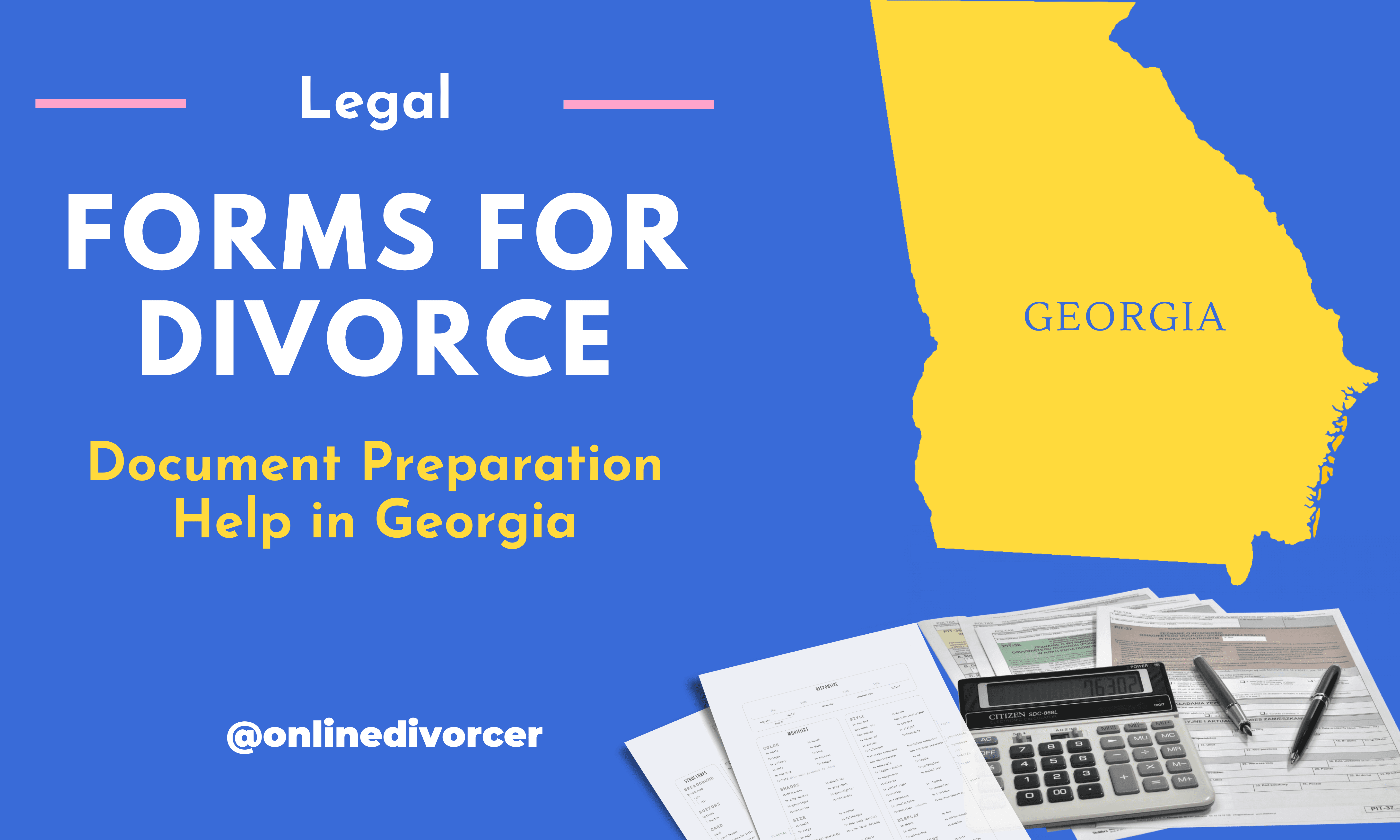 12+ Free Georgia Divorce Papers Online Templates