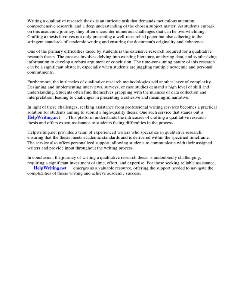 12 Qualitative Research Thesis Tips For Easy Approval