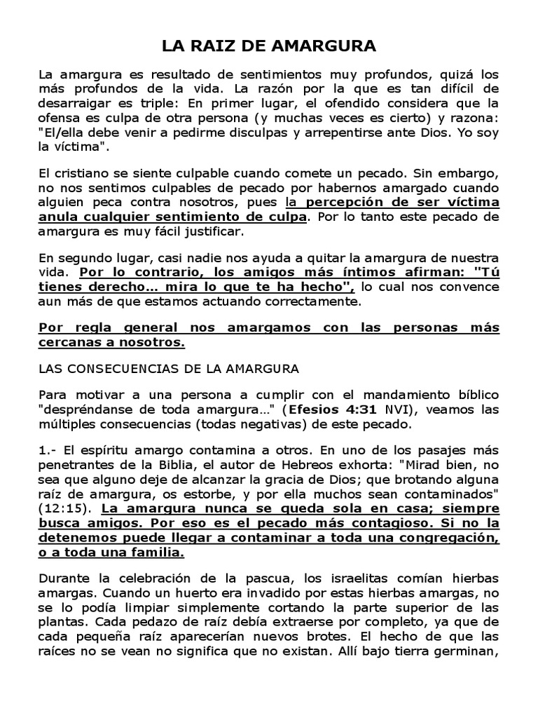 12+ Raiz De Amargura Biblia Verses To Reduce Stress
