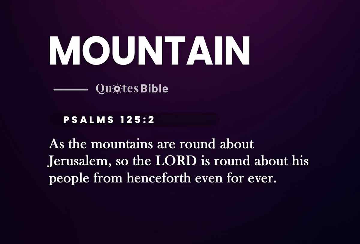 12+ Short Mountain Verses For Inspiration