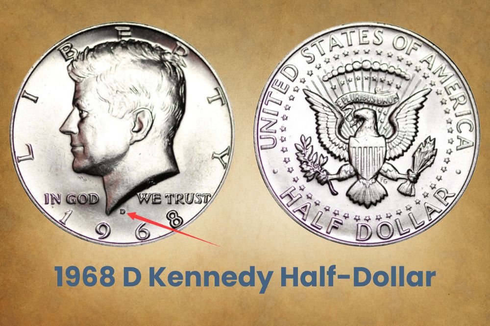 1968 1/2 Dollar Value 1968 1/2 Dollar Value