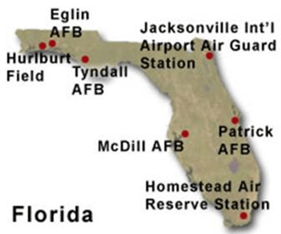 Air Force Bases In Fl: Locations And Info
