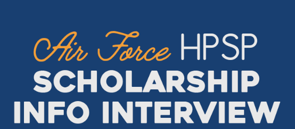Air Force Health Professions Scholarship Program Air Force Health Professions Scholarship Program