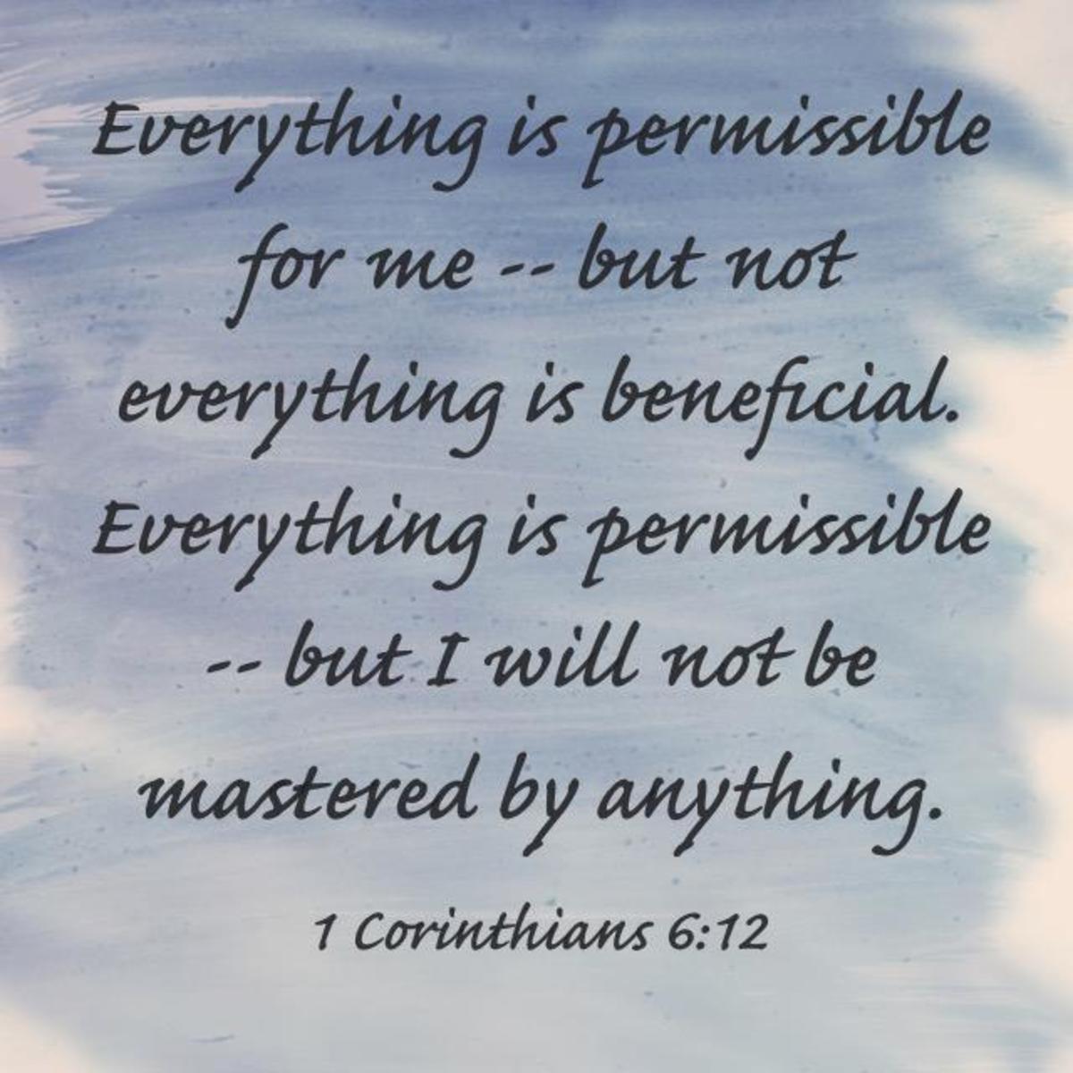 All Things Are Not Profitable