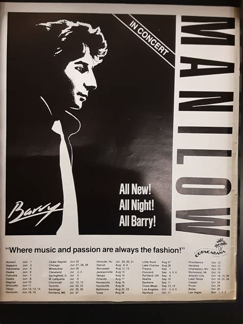 Barry Manilow Photos: Rare Collections Revealed