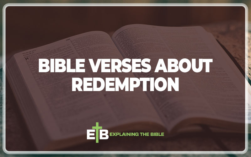 Bible Quotes: Find Redemption Bible Quotes: Find Redemption