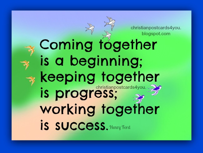 Bible Quotes On Working Together