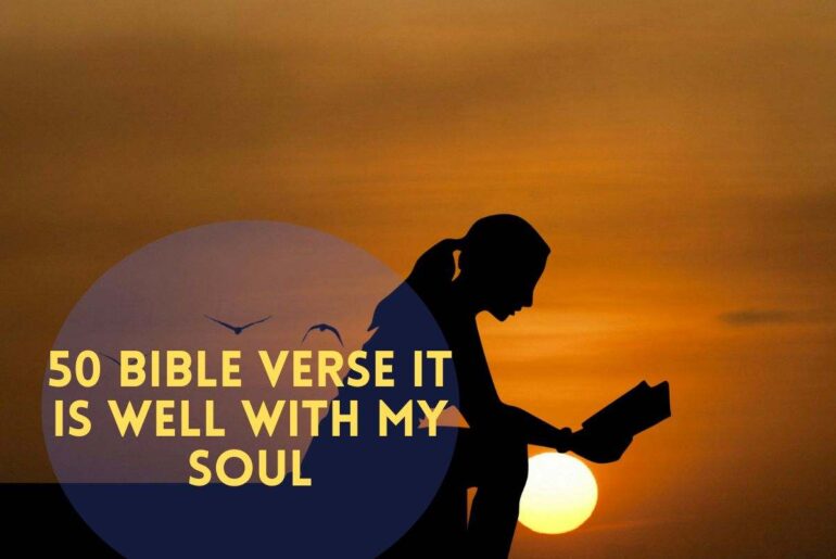 Bible Verse It Is Well