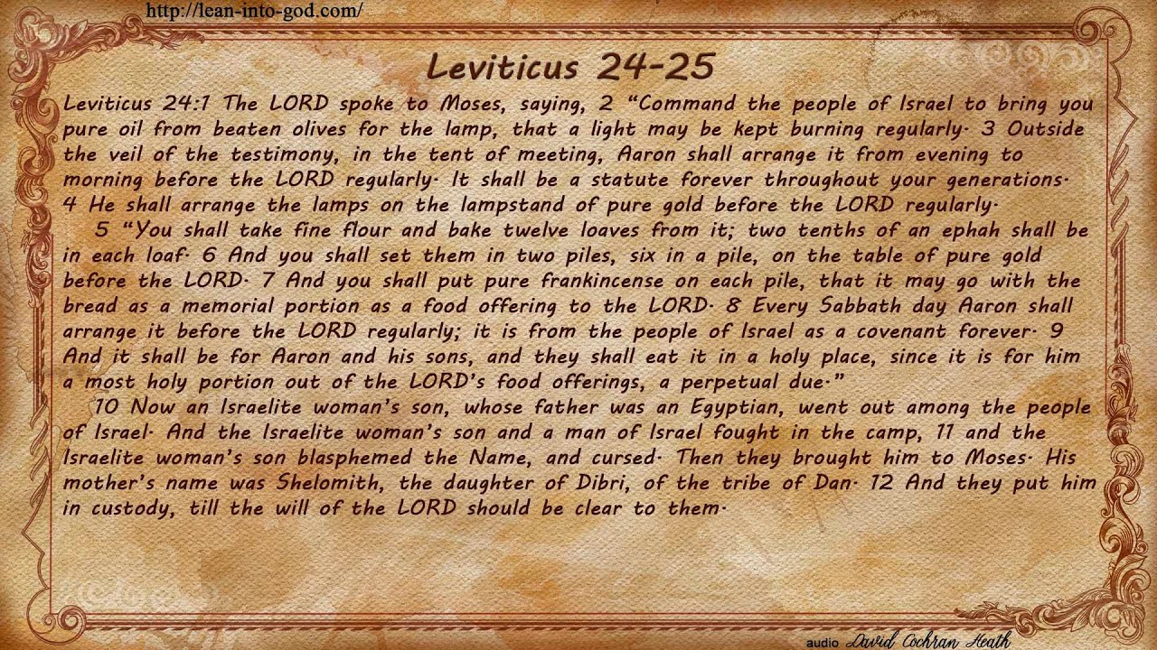 Bible Verse Leviticus 19 9 10 Youtube