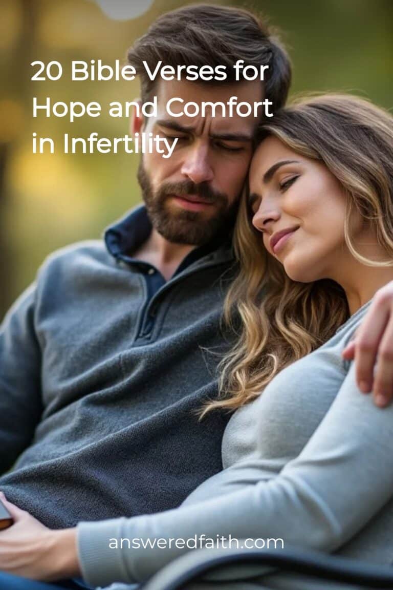 Bible Verses For Infertility: Finding Hope