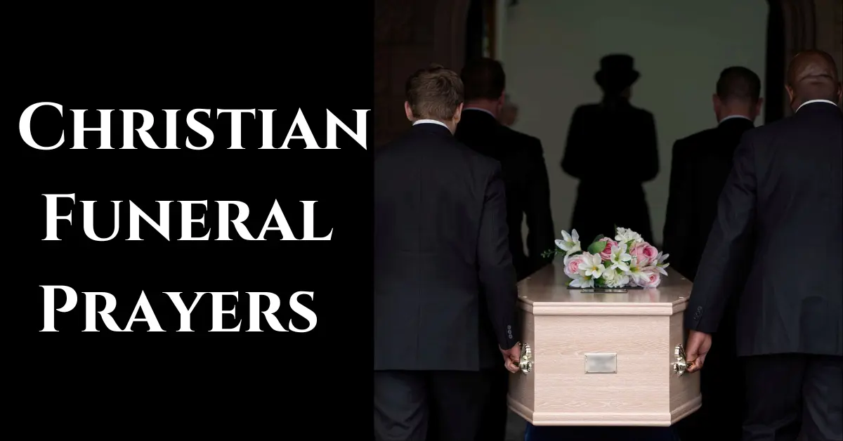 Christian Prayers For The Bereaved