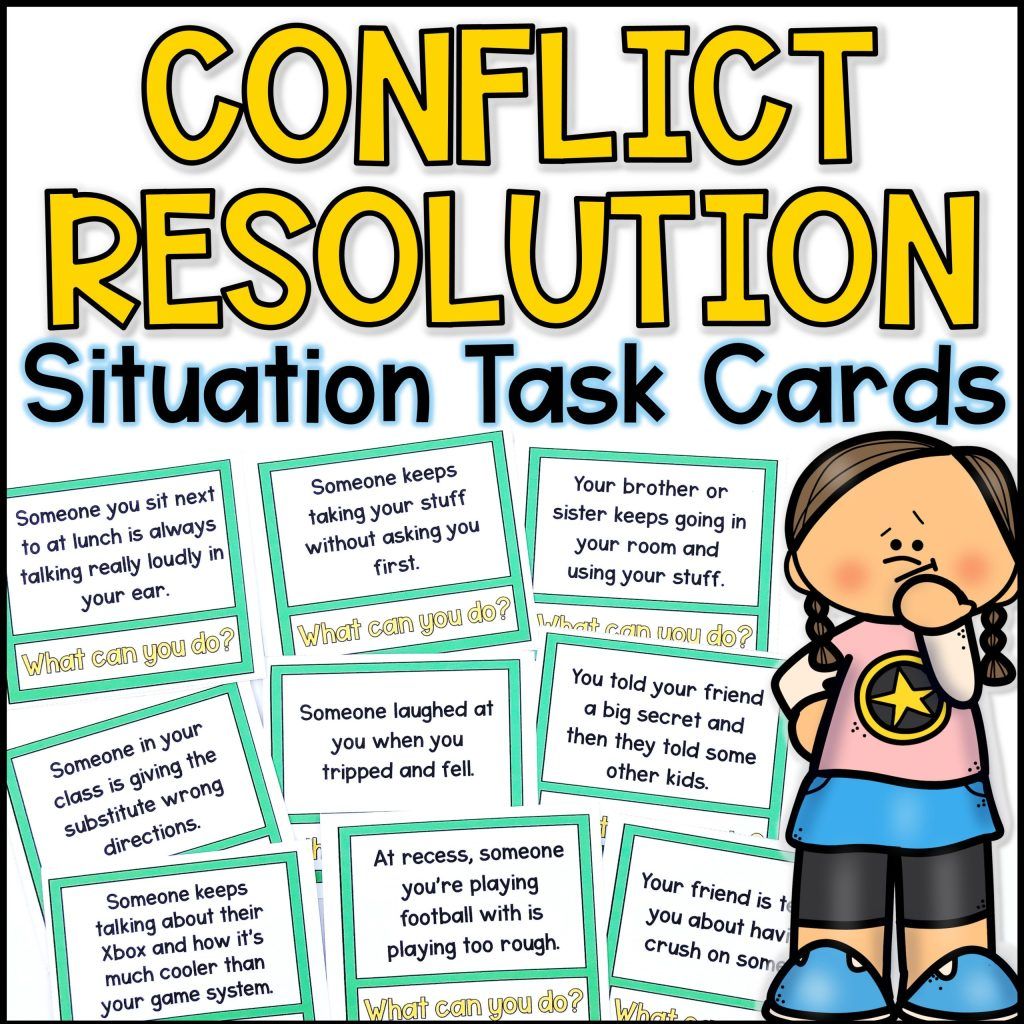 Conflict Resolution Scenarios Pdf