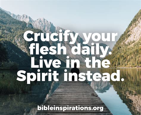 Crucify The Flesh Daily