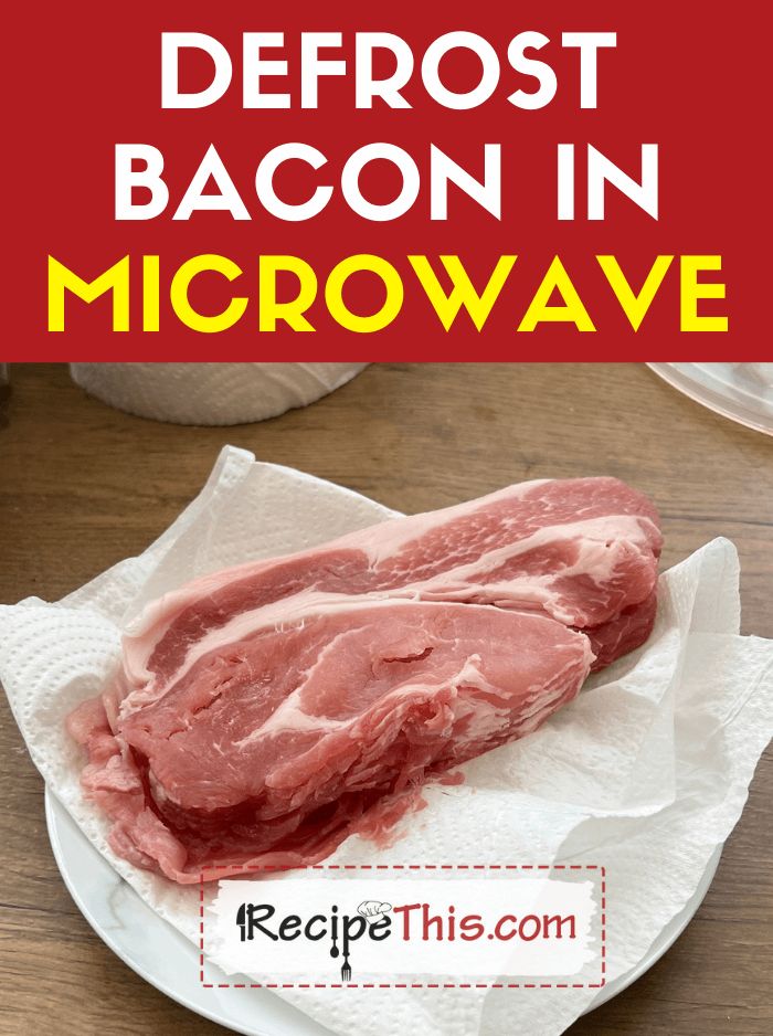 Defrosting Bacon: Fast & Easy Methods