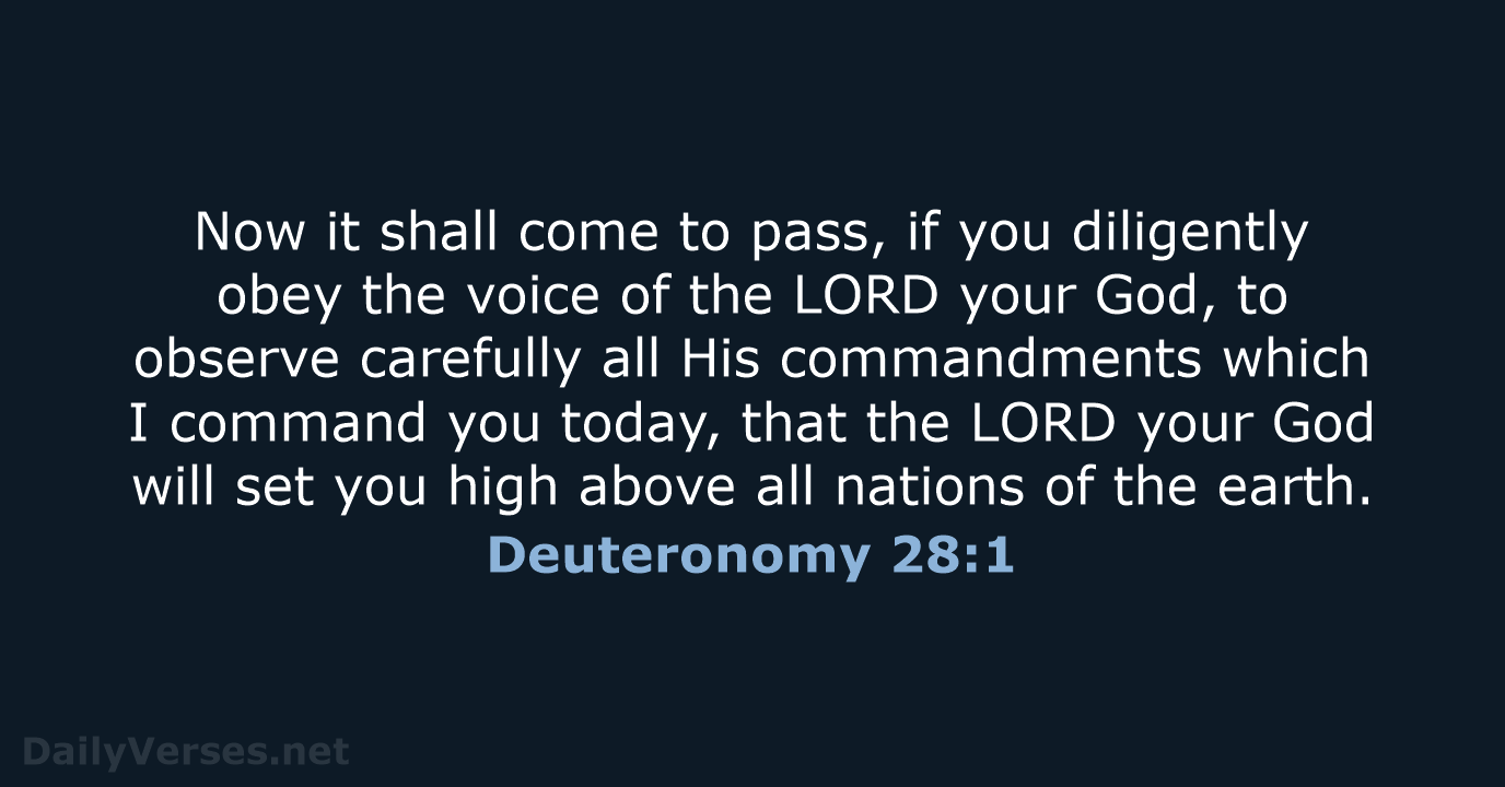 Deuteronomy 28 1824