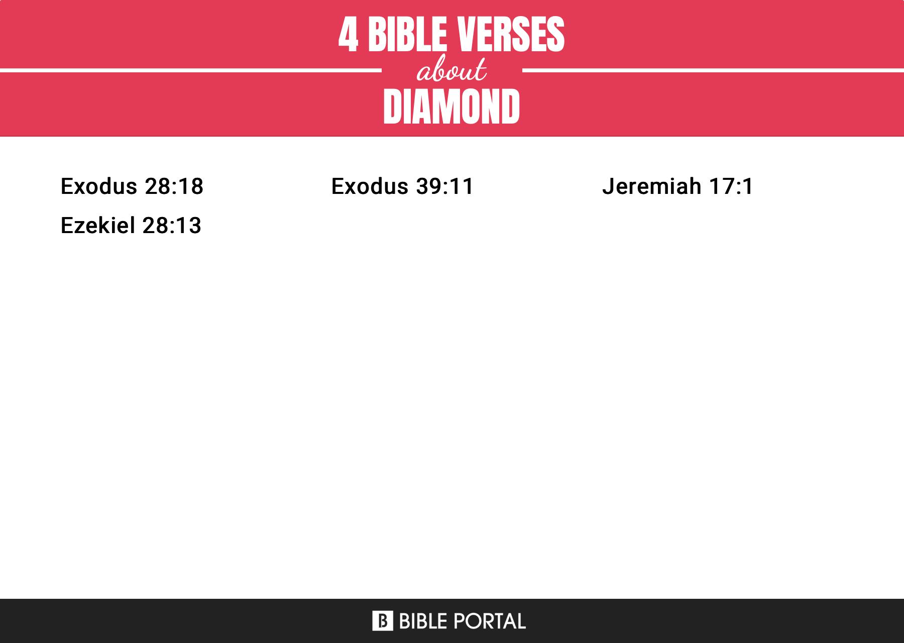 Diamond In The Bible Meaning