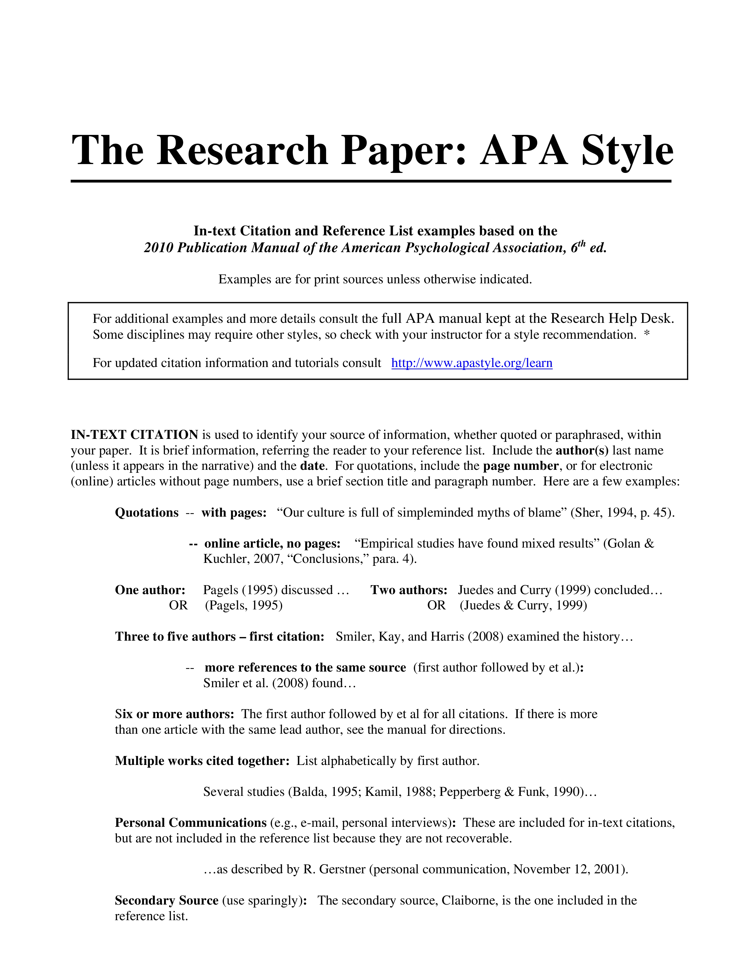 Example Research Paper