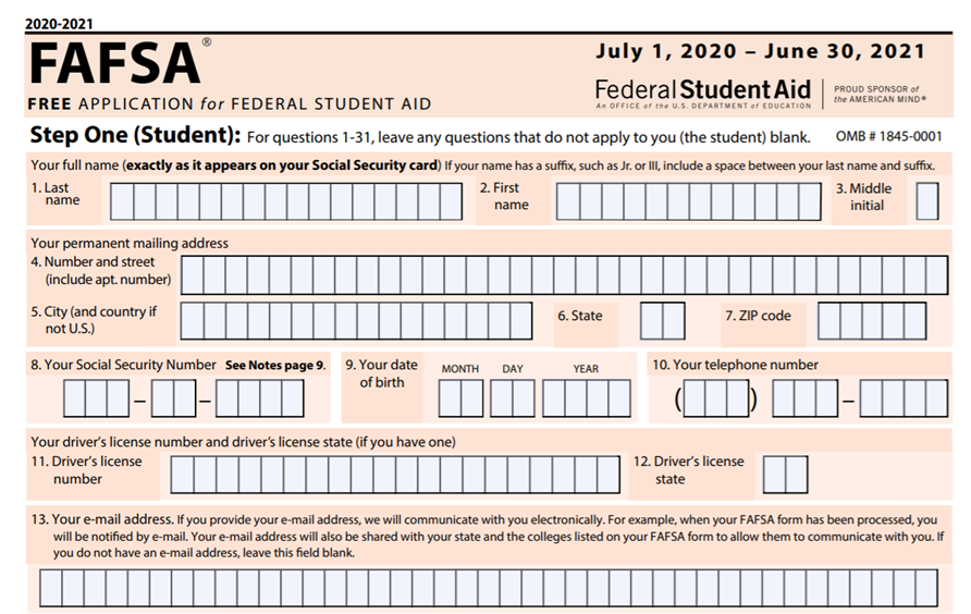 Fafsa Parent Account