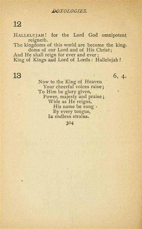 For The Lord Omnipotent Reigneth