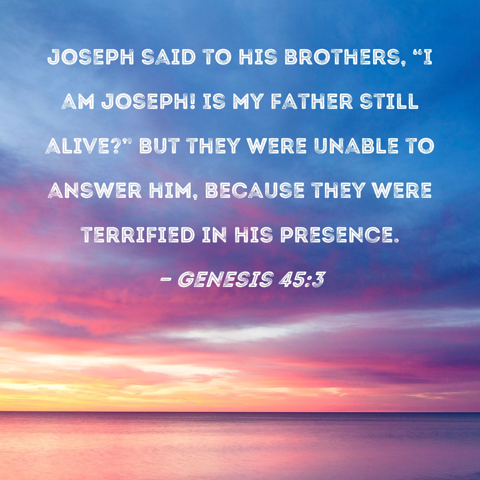 Genesis 45 3 11 15
