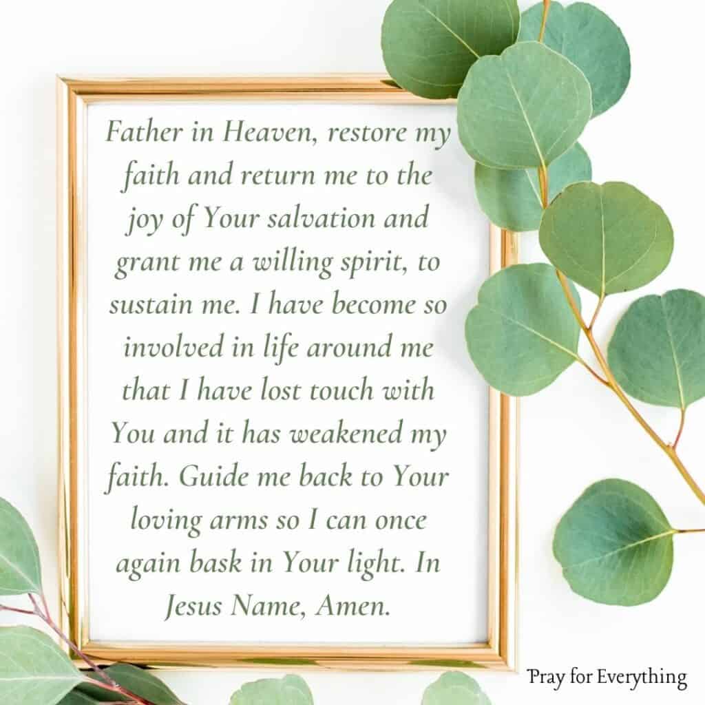 How To Pray For Restoration? Find Peace Now