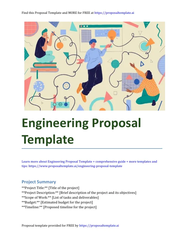 How To Write A Winning Engineering Proposal? Template Inside