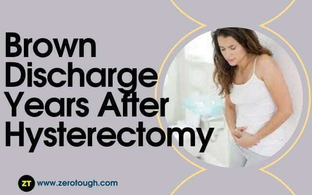Is It Normal To Have A Discharge After A Hysterectomy
