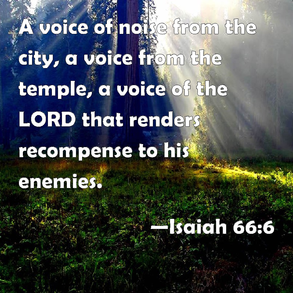 Isaiah 66 6