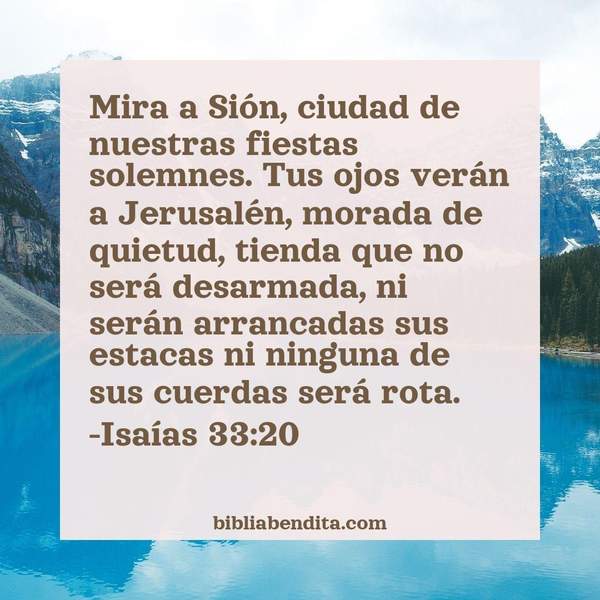 Isaias 33 6