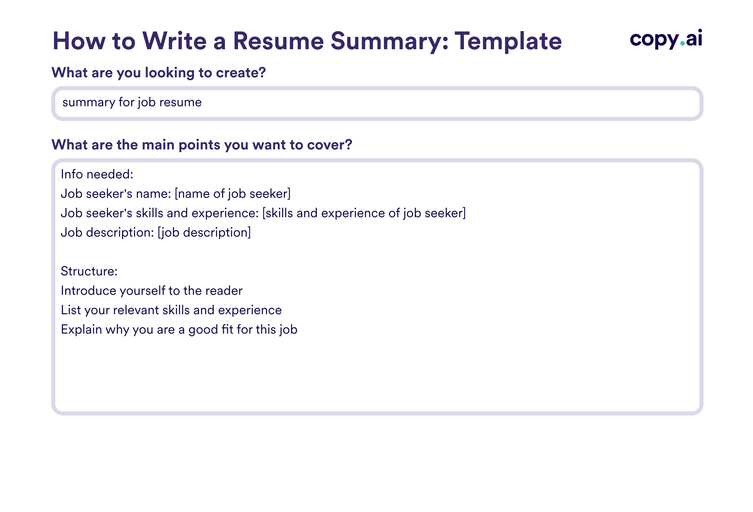 Job 17 Summary