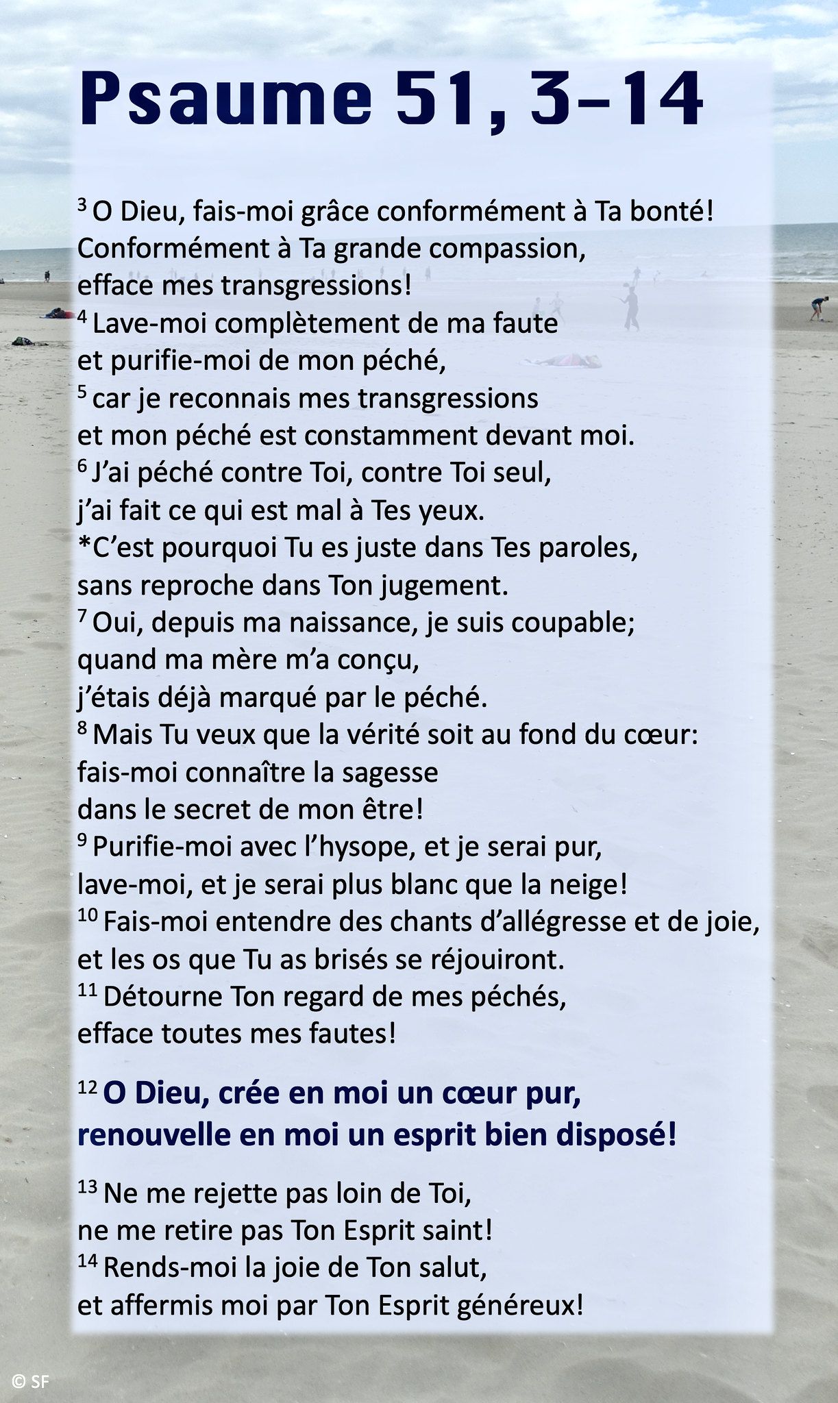 Lire Le Psaume 51