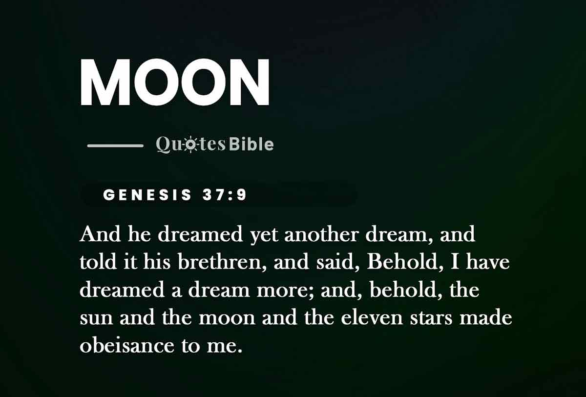 Moon Bible Verses Explained