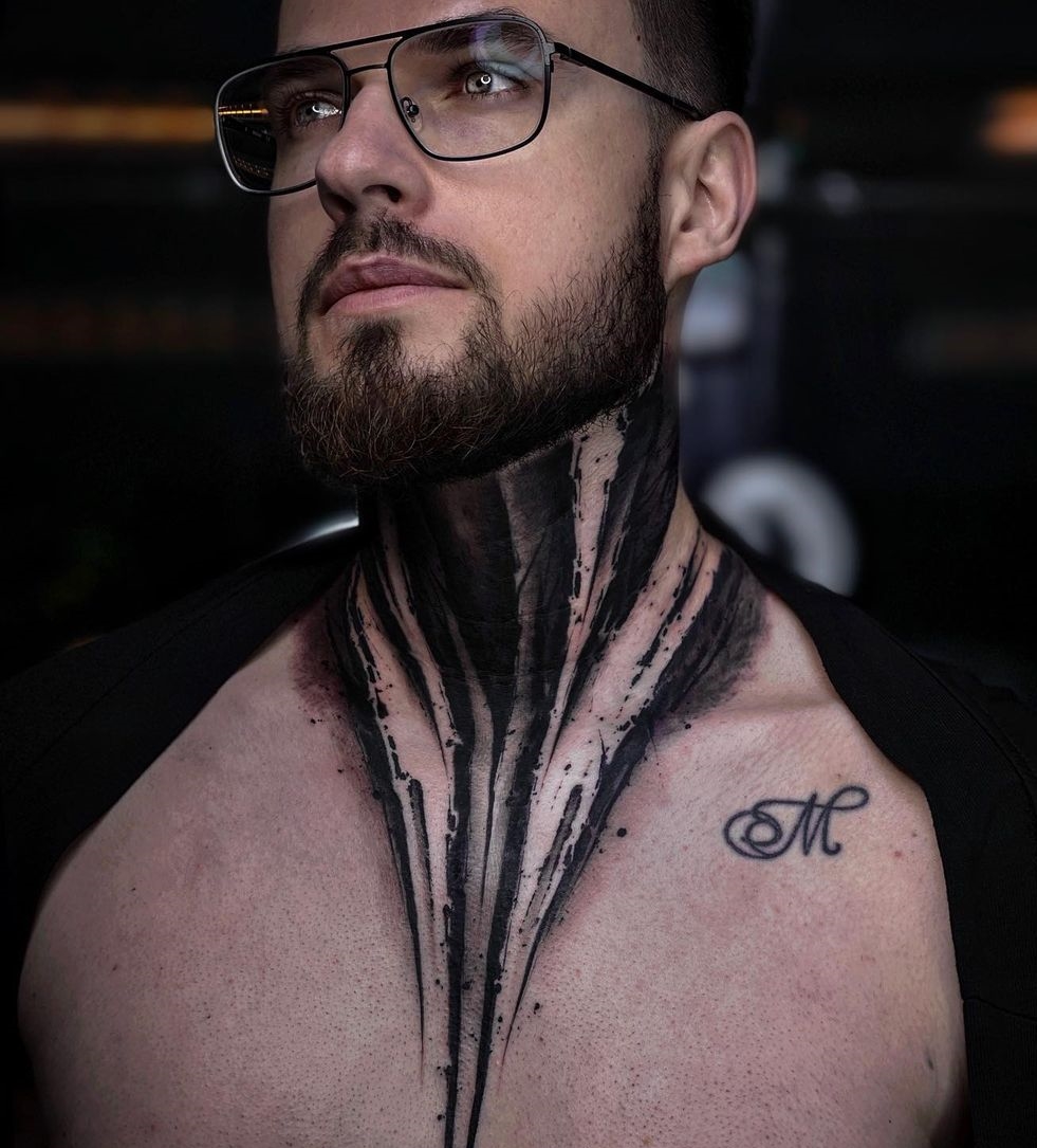 Neck Tattoo Coverage Options