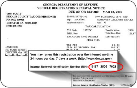 New Vehicle Registration Georgia