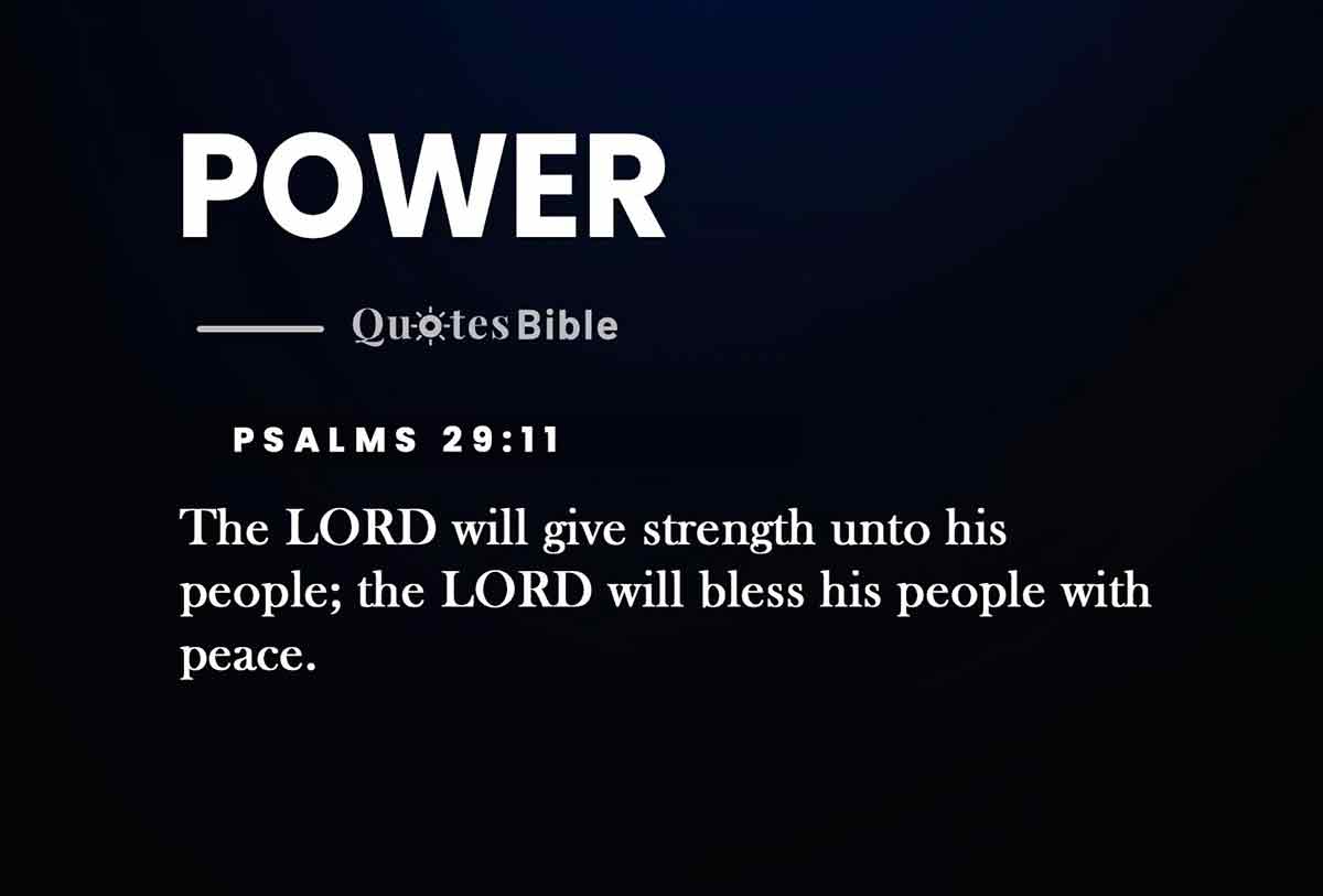 Power Verses Bible