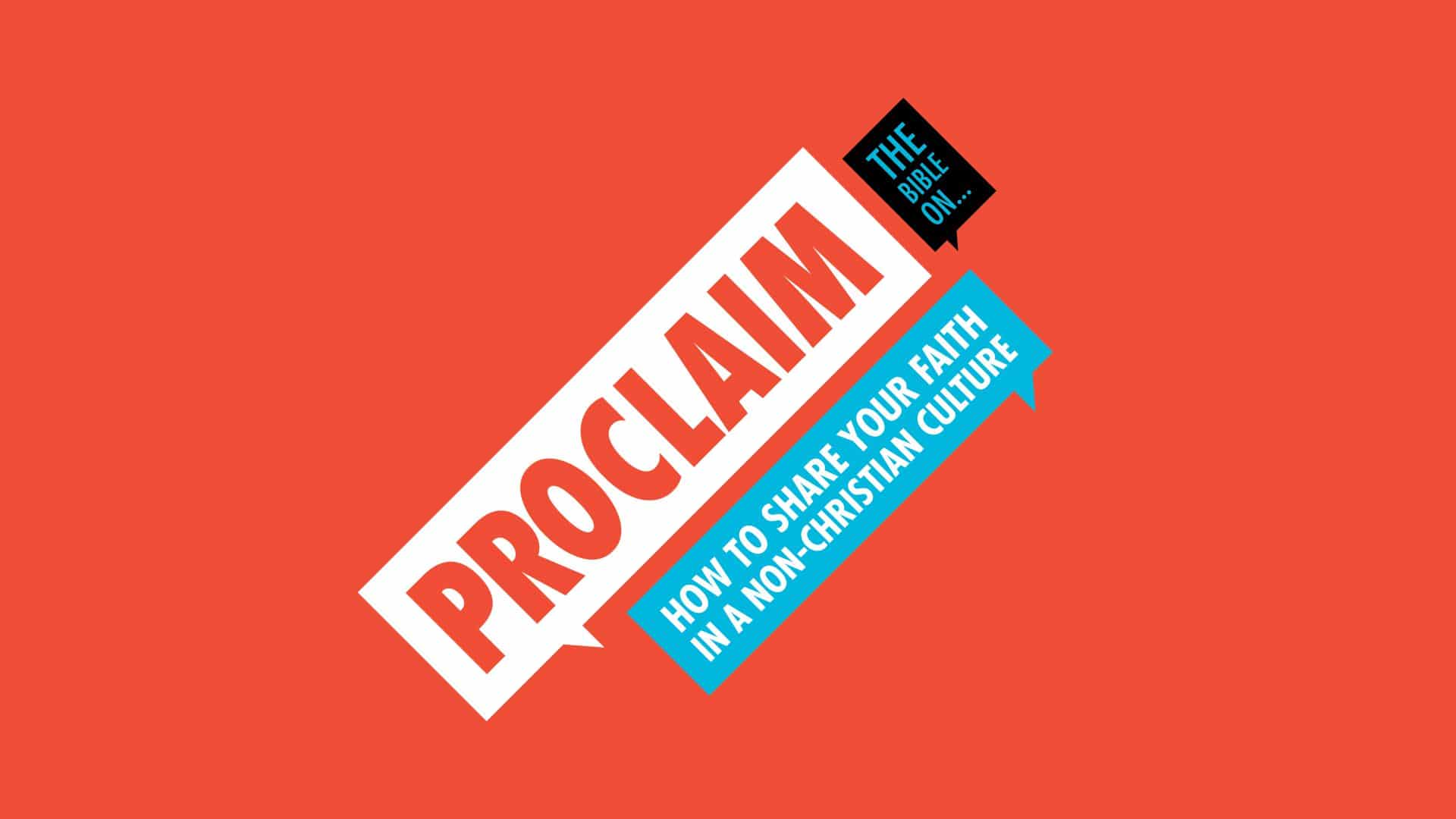 Proclaim Definition Bible