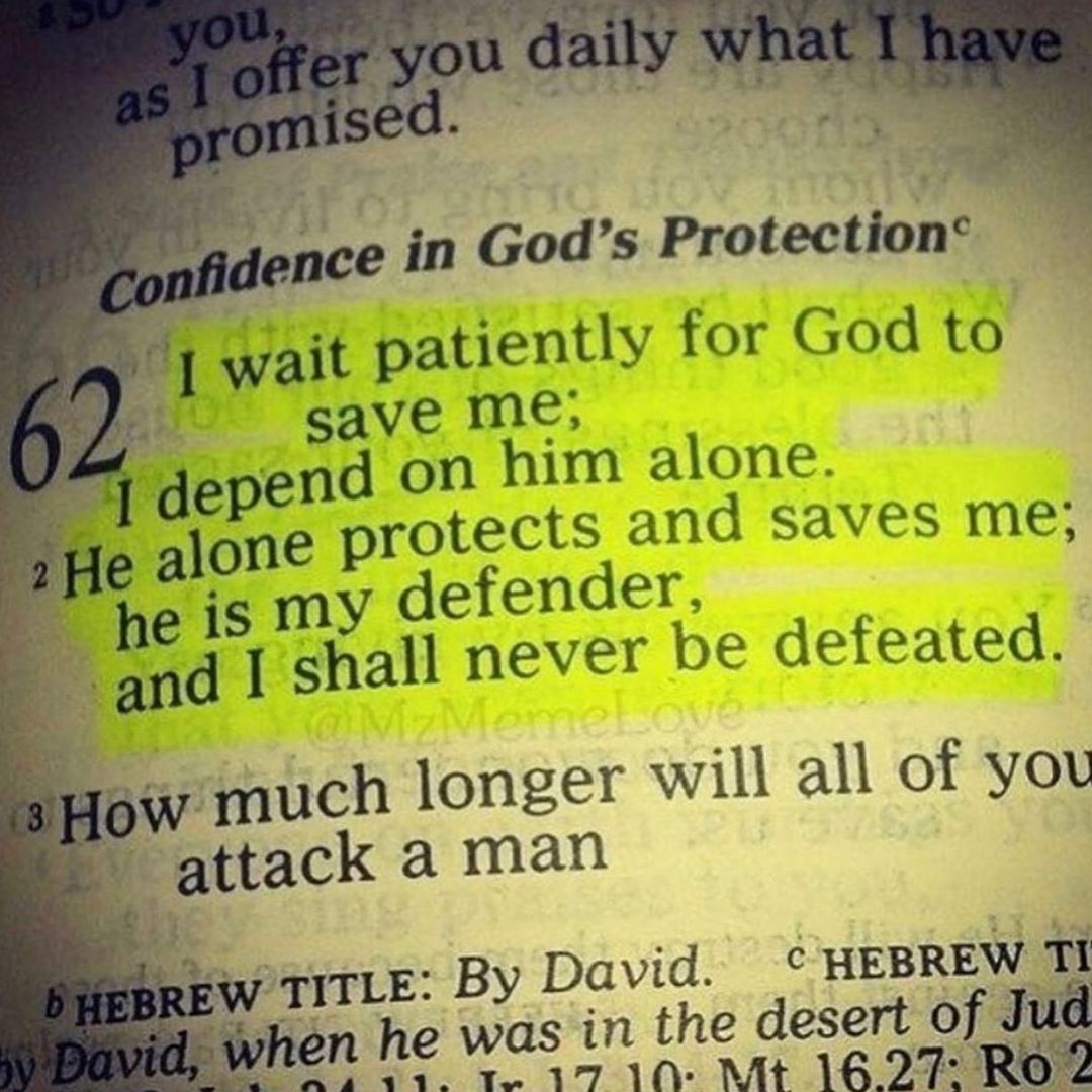 Psalm 62 4