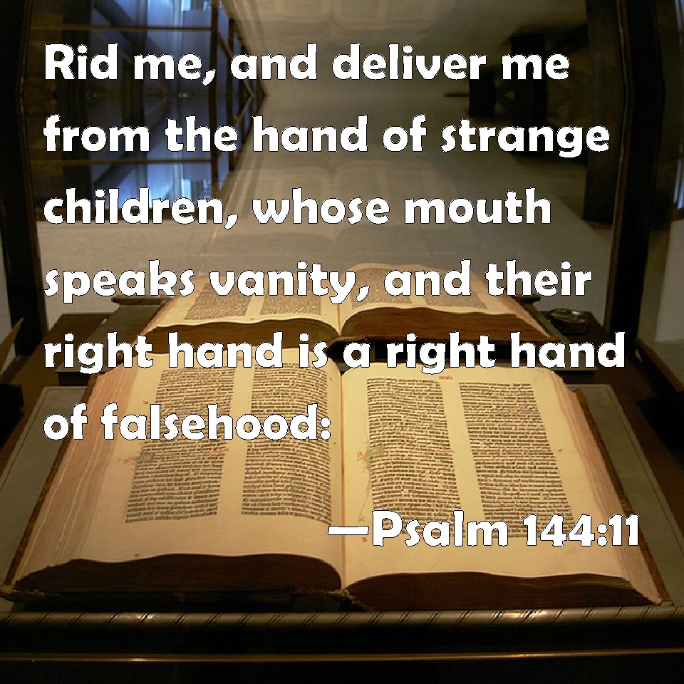 Psalms 144 11