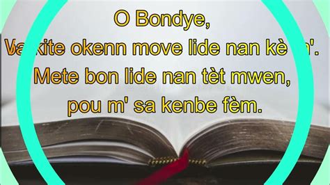 Psaume 25 En Creole