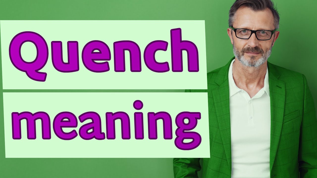 Quench Meaning In Bible