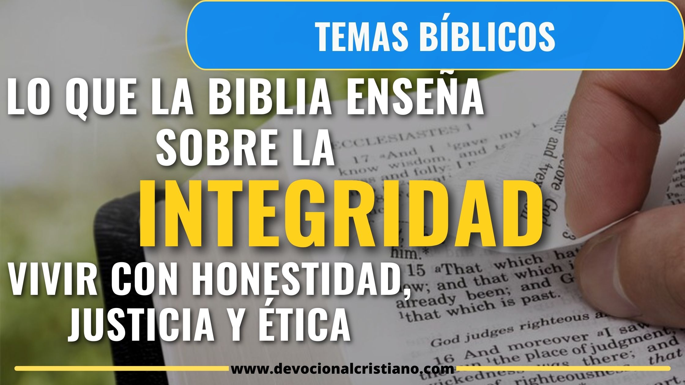 Resistencia En La Biblia