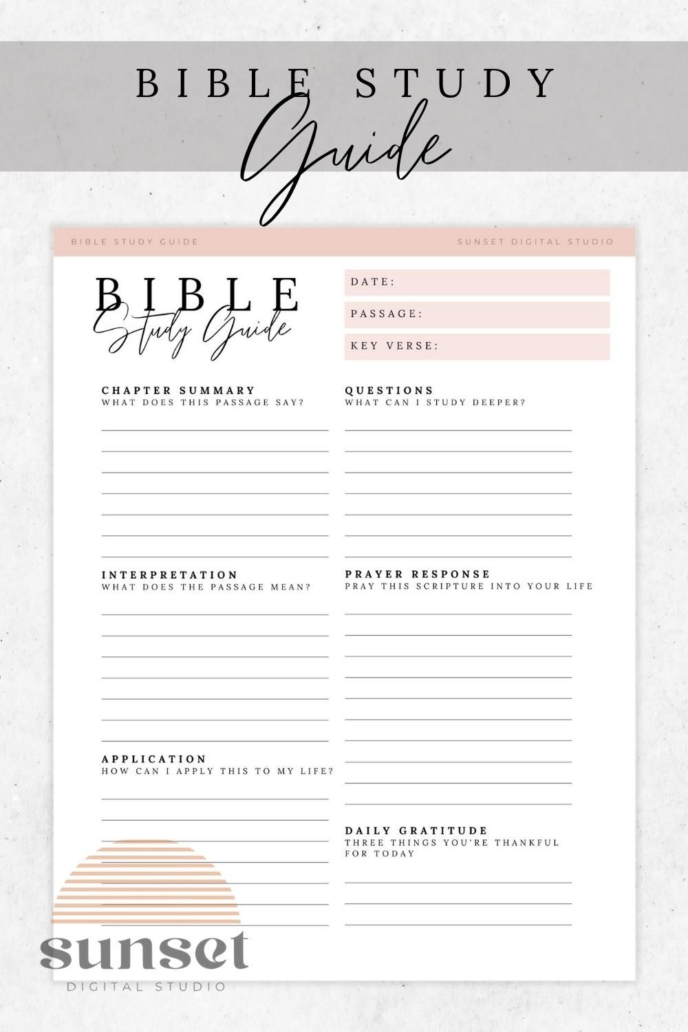 Roman Bible Study Guide