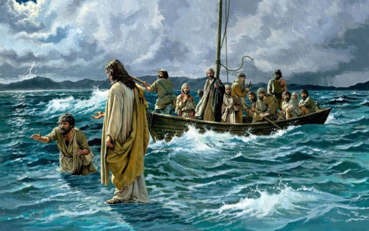 Scripture Jesus Walking On Water